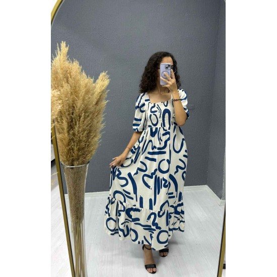 221723 patterned DRESS
