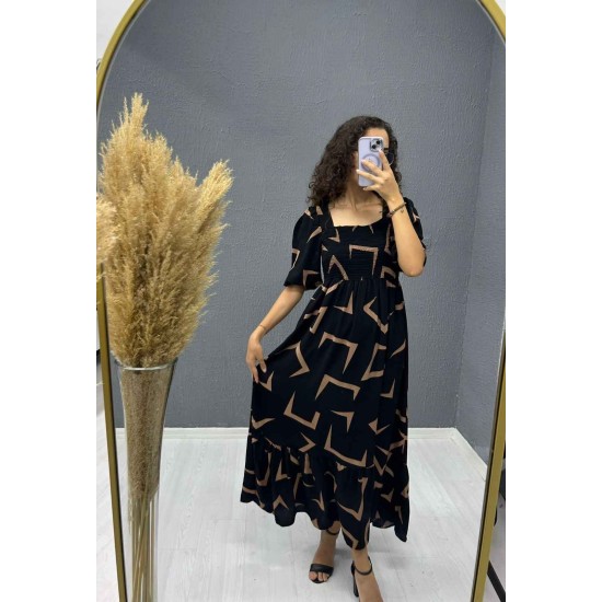 221724 patterned DRESS