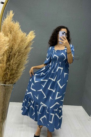 221725 patterned DRESS