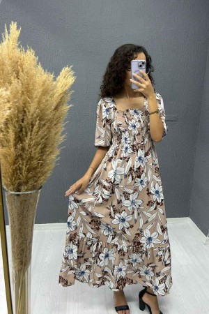 221726 patterned DRESS
