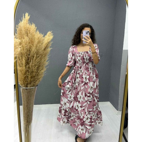 221728 patterned DRESS