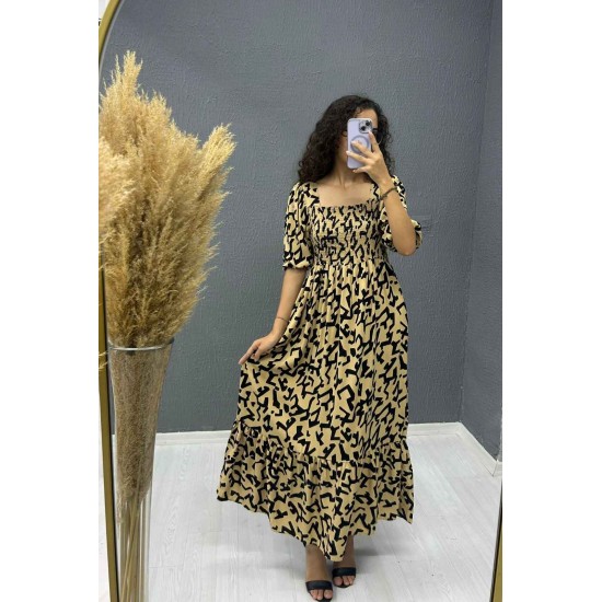 221734 patterned DRESS