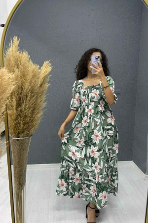 221737 patterned DRESS