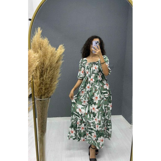 221737 patterned DRESS