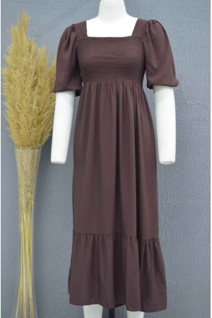 221740 TOPTAN DESENLİ ELBİSE