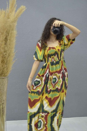 221744 patterned DRESS