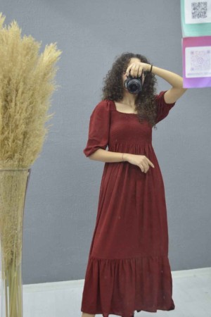 221747 patterned DRESS