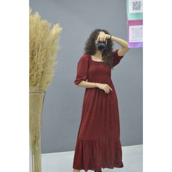 221747 patterned DRESS