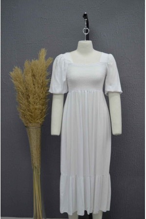 221748 TOPTAN DESENLİ ELBİSE