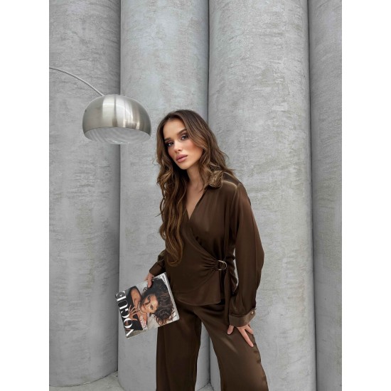 221760 TOPTAN KAHVE PANTOLON TAKIM