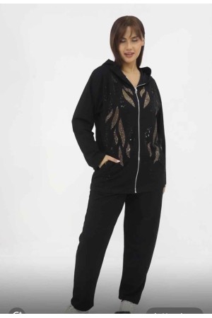 221777 TOPTAN SİYAH EŞOFMAN TAKIM