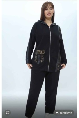 221787 TOPTAN SİYAH EŞOFMAN TAKIM