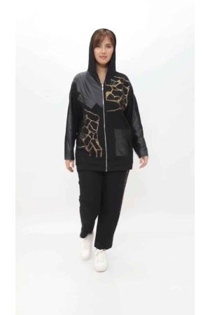 221790 TOPTAN SİYAH EŞOFMAN TAKIM