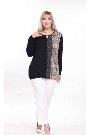 221822 TOPTAN SİYAH BLUZ