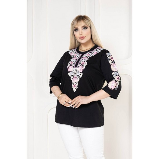 221825 TOPTAN SİYAH BLUZ