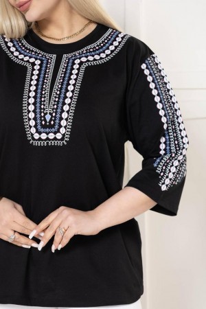 221830 TOPTAN SİYAH BLUZ