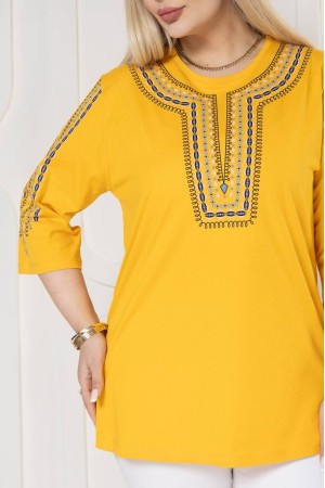 221831 TOPTAN SARI BLUZ