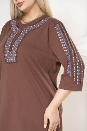 221833 TOPTAN KAHVE BLUZ