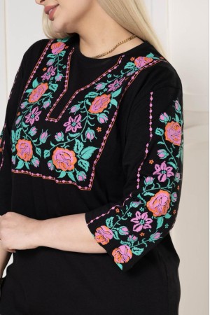 221835 TOPTAN SİYAH BLUZ