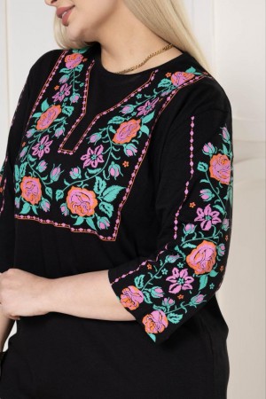 221835 TOPTAN SİYAH BLUZ