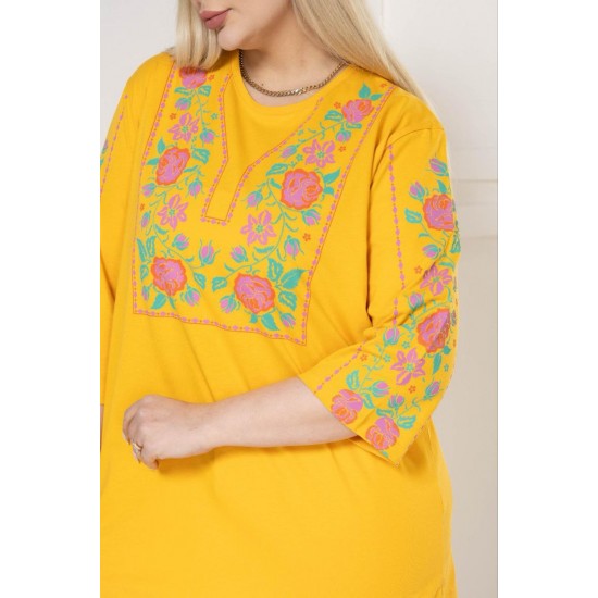 221838 TOPTAN SARI BLUZ