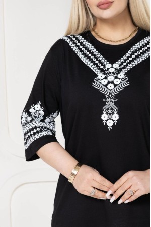 221841 TOPTAN SİYAH BLUZ