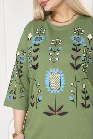 221848 TOPTAN HAKİ BLUZ