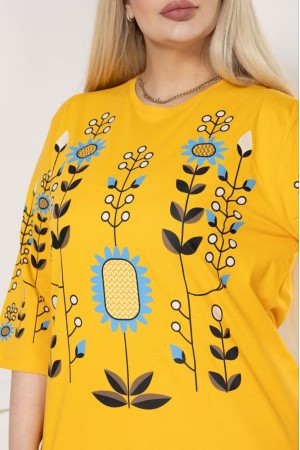 221849 TOPTAN SARI BLUZ