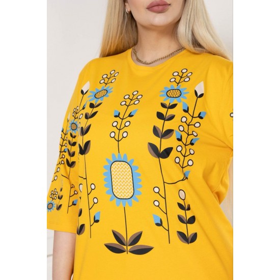 221849 TOPTAN SARI BLUZ