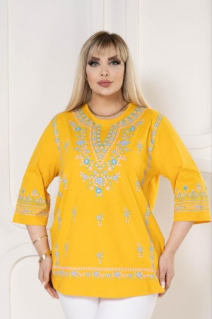 221851 TOPTAN SARI BLUZ