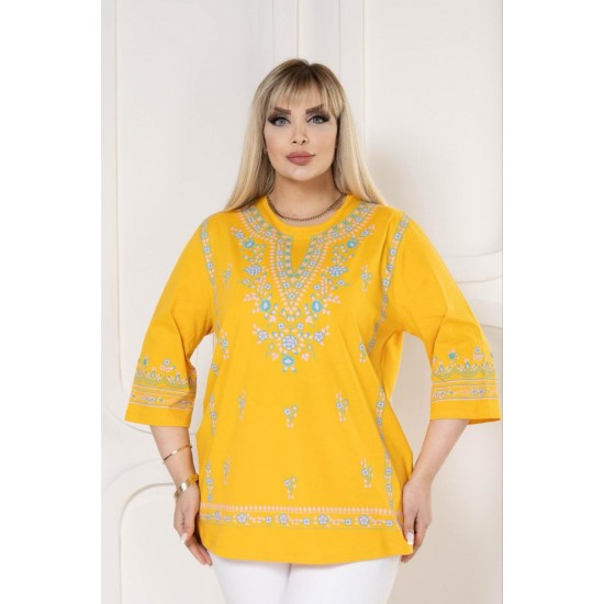 221851 TOPTAN SARI BLUZ