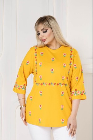 221856 TOPTAN SARI BLUZ