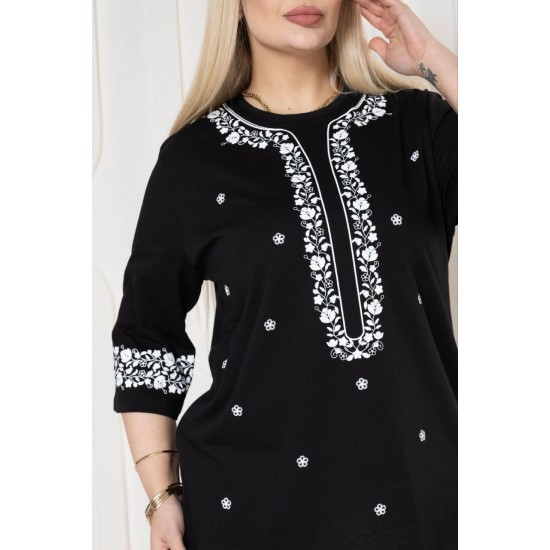 221861 TOPTAN SİYAH BLUZ