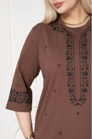 221862 TOPTAN KAHVE BLUZ