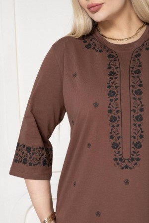 221862 TOPTAN KAHVE BLUZ