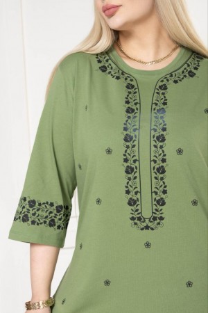 221864 TOPTAN HAKİ BLUZ