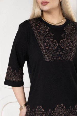 221865 TOPTAN SİYAH BLUZ