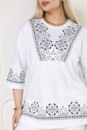 221866 TOPTAN BEYAZ BLUZ