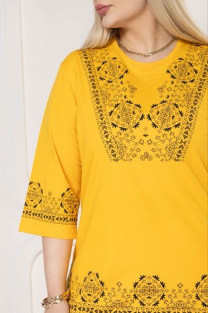 221867 yellow BLOUSE