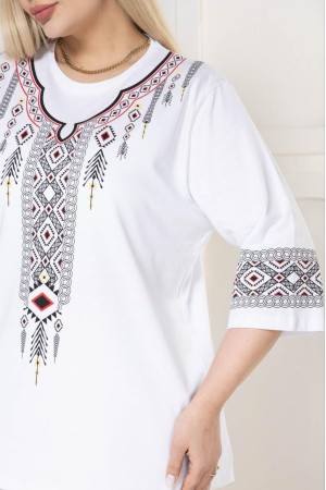 221874 TOPTAN BEYAZ BLUZ