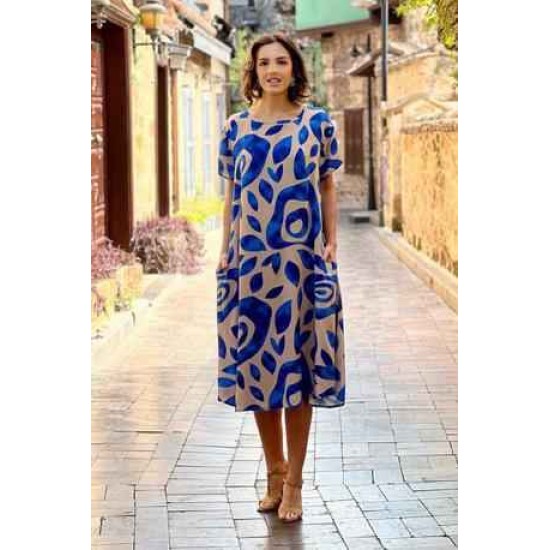 221902 patterned DRESS