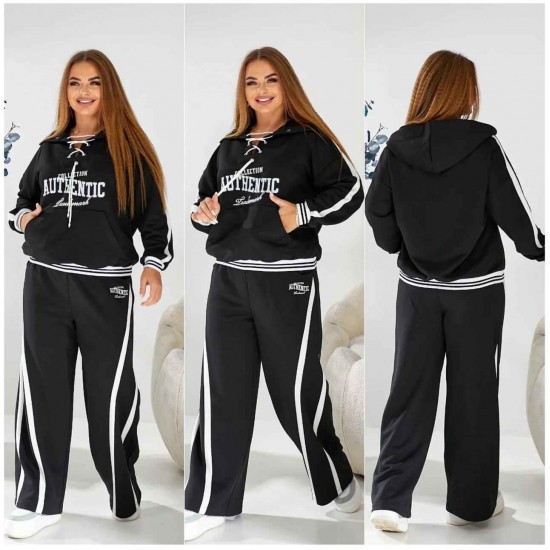 221911 TOPTAN SİYAH EŞOFMAN TAKIM