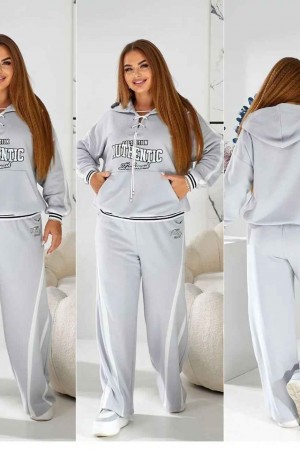 221912 TOPTAN GRİ EŞOFMAN TAKIM