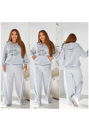 221912 TOPTAN GRİ EŞOFMAN TAKIM