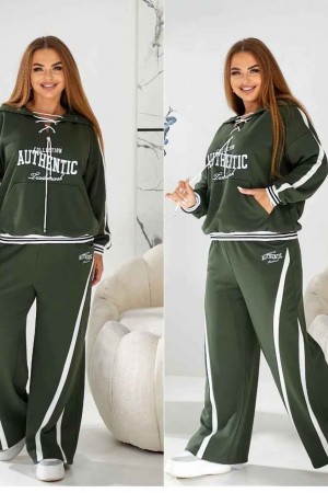 221914 TOPTAN HAKİ EŞOFMAN TAKIM