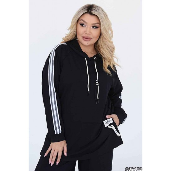 221915 TOPTAN SİYAH EŞOFMAN TAKIM