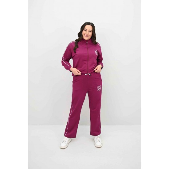 221925 TOPTAN FUŞYA EŞOFMAN TAKIM