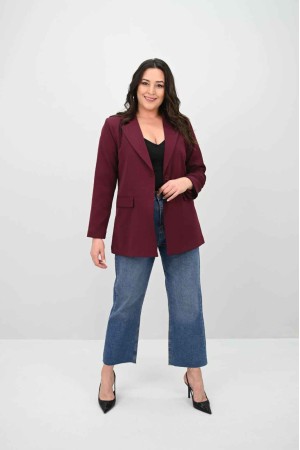 221928 TOPTAN BORDO CEKET