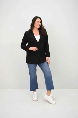 221930 TOPTAN SİYAH CEKET