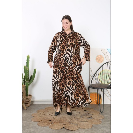 221935 leopard DRESS